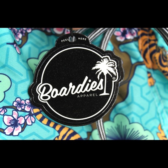 Boardies Tora Tiger Cherry Blossoms Board Shorts